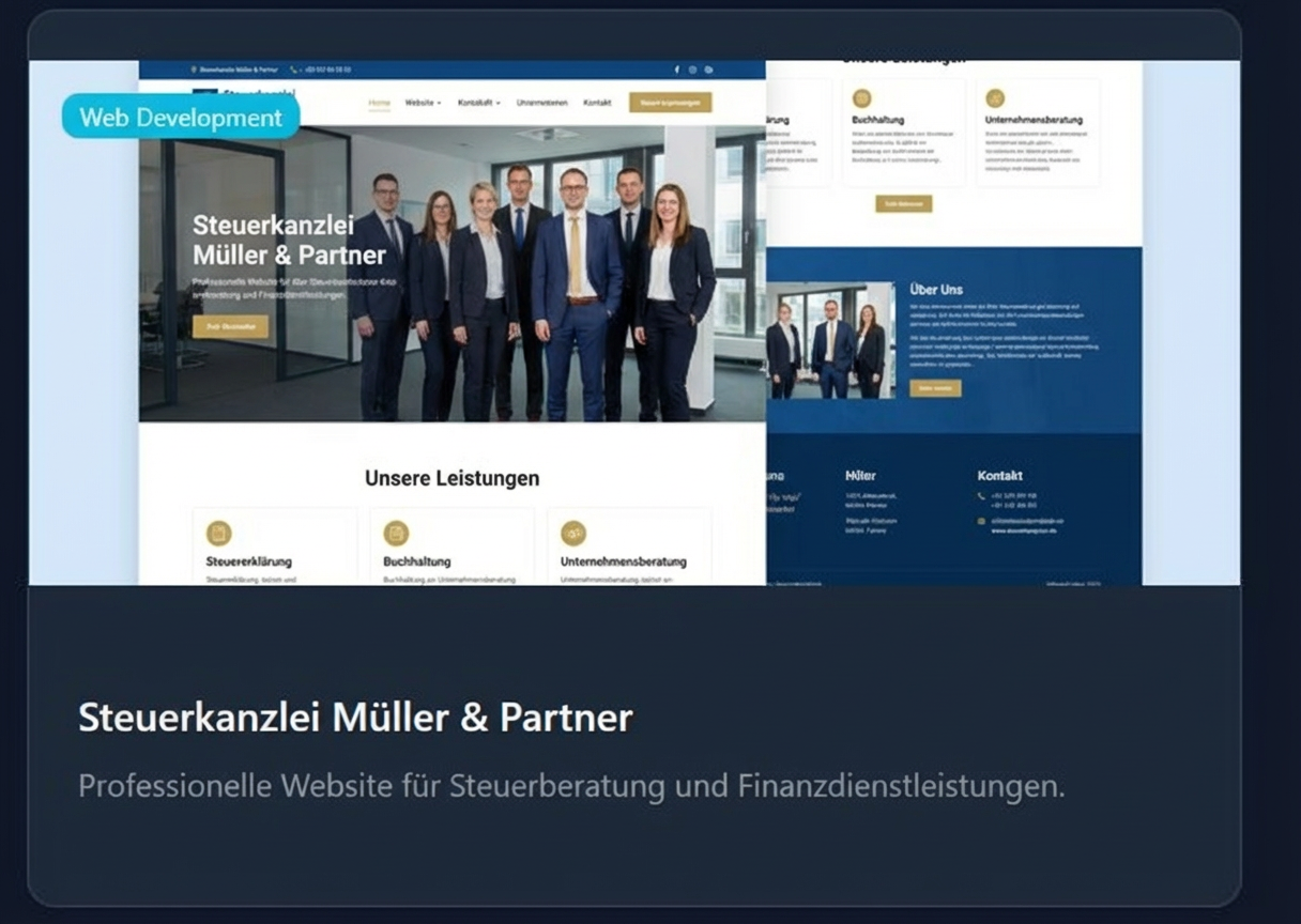 Website-Relaunch für Steuerkanzlei Müller & Partner